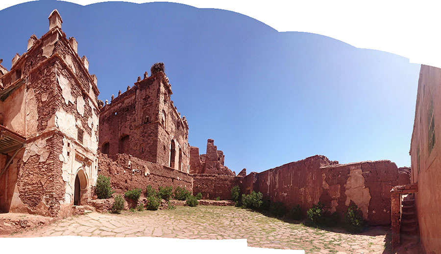 kasbah courtyard
